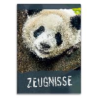 itenga Zeugnismappe Motiv PANDA - DIN A4 wattierter Ein...