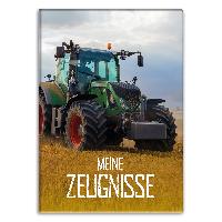 itenga Zeugnismappe Motiv Traktor auf dem Feld  - DIN A4...