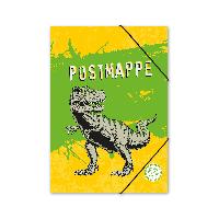 itenga Postmappe Gummizugmappe  A4 Motiv T-REX