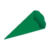 3D Color Schult�ten Bastelwellpappe 68CM GR�N - Schult�t...