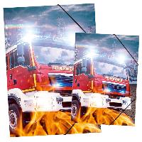 ITENGA Gummizugmappe Zeichenmappe Karton A4 und A3 Motiv...