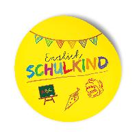 itenga 24x Sticker Endlich Schulkind GELB - Schulanfang