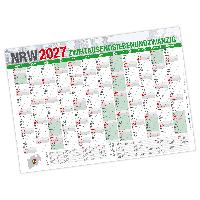 itenga Jahresplaner NRW 2027 Wandkalender DIN A0 (118,9 ...
