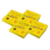 itenga 80x Serviette Schulanfang Endlich Schulkind GELB