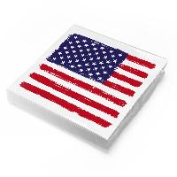 itenga 20x Serviette USA - Amerika