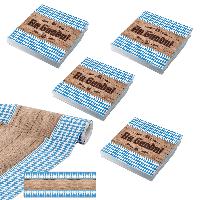 SET - Tischl�ufer + 80 Servietten (4er Pack) Oktoberfest...