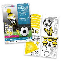 itenga DEKO-SET f�r SCHULT�TE FUSSBALL gelb schwarz