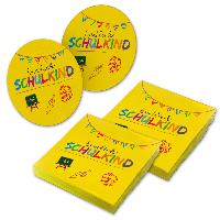 itenga 40x Serviette Endlich Schulkind Gelb mit 40x Bier...