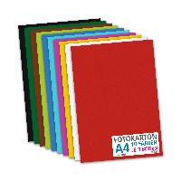 itenga Fotokarton - DIN A4 - 300 g/qm 30 Blatt - 10 Stan...