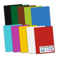 itenga Fotokarton - DIN A6 - 300 g/qm 30 Blatt - 10 Stan...