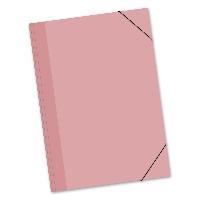 ITENGA Gummizugmappe Zeichenmappe A2 Karton Pastell Rosa