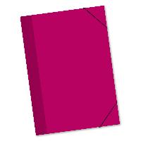 ITENGA Gummizugmappe Zeichenmappe A2 Karton Pink
