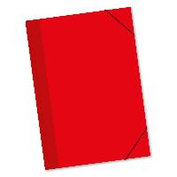 ITENGA Gummizugmappe Zeichenmappe A2 Karton Rot