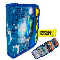 itenga Sch�ler-Etui M�ppchen Polizei 28 teilig (gef�llt)...