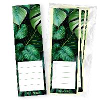 itenga 10er Set Ordneretiketten mit Motiv Dschungel Bl�t...