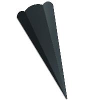 Schult�ten-Zuschnitt 6-eckig, 68cm SCHWARZ - Schult�ten ...