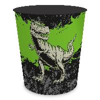 itenga Papierkorb f�r Kinder - Motiv T-REX Dinosaurier -...