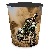itenga Papierkorb f�r Kinder - Motiv Motocross  - ca. 11...