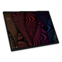 itenga Schreibunterlage V1 Motiv Bunte Wellen