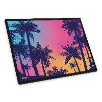 itenga Schreibunterlage V1 Motiv Retro Palmen
