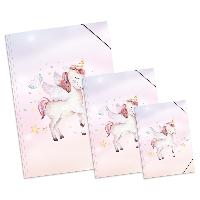 ITENGA Gummizugmappe Zeichenmappe Karton A4 A3 A2 Set EI...