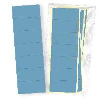 itenga 50x Ordneretikett Nordic Blue R�ckenetikett vollf...