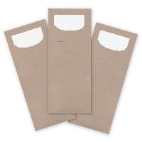itenga 24x Bestecktasche / Pochetten Latte macchiato mit...