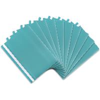 10x itenga Schnellhefter, DIN A4, PP, T�RKIS