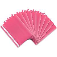 10x itenga Schnellhefter, DIN A4, PP, PINK
