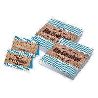 itenga 40x Servietten mit 48x Tischkarten Set - Sch�n da...