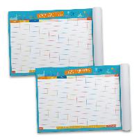 itenga Spieleblock 2er Set A4 50 Blatt Stadt Land Fluss
