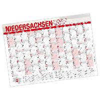itenga Jahresplaner Niedersachsen 2027 Wandkalender DIN ...