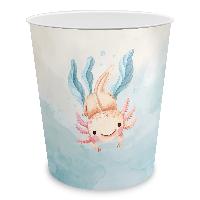 itenga Papierkorb f�r Kinder - Motiv Axolotl  - ca. 11 L...