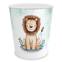 itenga Papierkorb f�r Kinder - Motiv L�WE - ca. 11 Liter