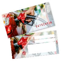 itenga Geschenkgutschein Tanken Benzin (Motiv 30) Postka...