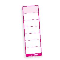 itenga 100x Ordneretikett PINK R�ckenetikett zum Aufkleb...
