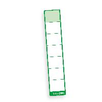 itenga 100x Ordneretikett GR�N R�ckenetikett schmal zum ...
