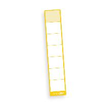itenga 100x Ordneretikett GELB R�ckenetikett schmal zum ...