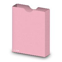 itenga Heftbox DIN A4 Hochformat aus PP Rosa