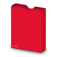 itenga Heftbox DIN A4 Hochformat aus PP rot