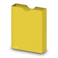 itenga Heftbox DIN A4 Hochformat aus PP gelb