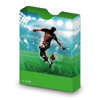 itenga Heftbox DIN A4 Hochformat aus PP Motiv Fussball