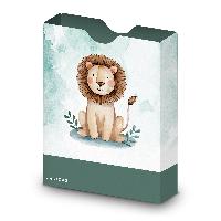 itenga Heftbox DIN A4 Hochformat aus PP Motiv L�WE