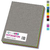 itenga Fotokarton A4 10 Intensiv Farben sortiert 50 Blat...