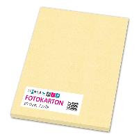 itenga Fotokarton A4 VANILLE 50 Blatt 300 g/qm