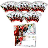 itenga 25x Geschenkgutscheine Tanken Benzin (Motiv 30) P...