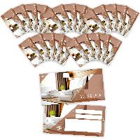 itenga 25x Geschenkgutscheine Hotel �bernachtung (Motiv ...