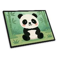 itenga Schreibunterlage V1 Motiv PANDA im Kawaii Design