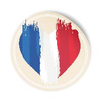 itenga 24x Sticker FRANKREICH und � � 4 cm |  Aufkleber ...