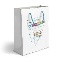 itenga Geschenkt�te mit Kordel - Endlich Schulkind WEISS...